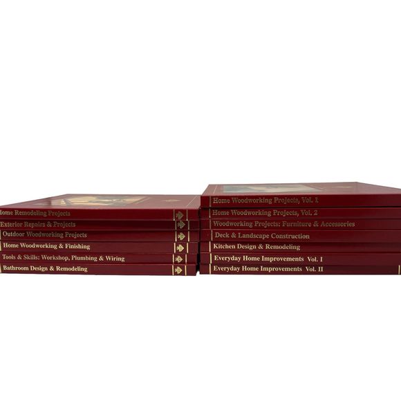 Set of 13 Volumes of Handyman Club of America Library Hardback Home Repair VG - Picture 1 of 8